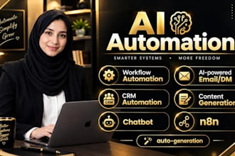 n8n workflows, CRM automation, ai email, content and chatbots