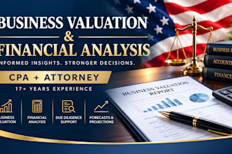 analyze business valuation and financial issues in business disputes