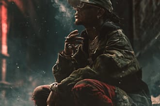 design professional rap and hip hop album cover art