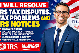 resolve irs tax disputes, tax problems and irs notices