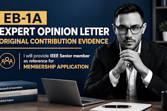help seek ieee senior refernces for eb1 eb2 niw application