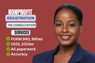501c3 nonprofit registration irs consultation tax exemption form 990,990n, 1023