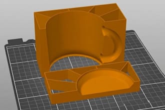 slip casting ceramic and clay molds, pottery 3d sculpting, cad, stl and casting