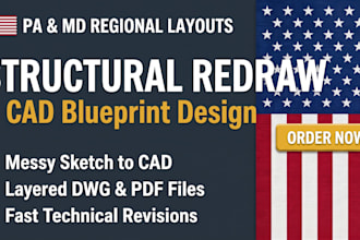 precision blueprint drafting and technical cad layout revisions for residential