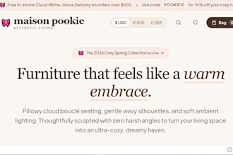 build a professional home decor website