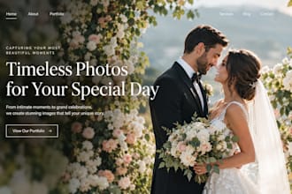 design, customize and redesign pixieset website photography portfolio website