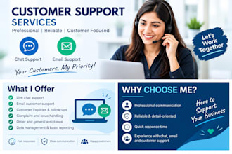 provide professional customer support via chat and email