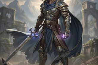 do fantasy character art and fantasy character