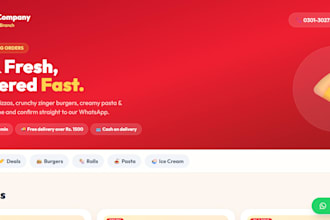 build arestaurant website with online food ordering and whatsapp integration