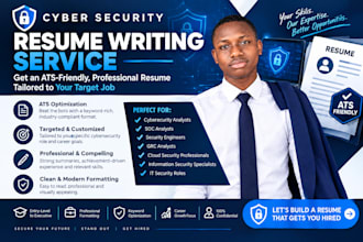 write your cyber security resume and cover letter