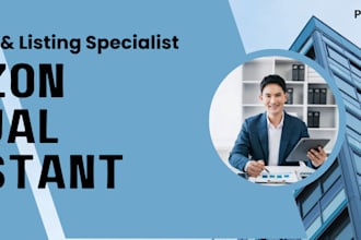 do professional amazon product listing and e commerce virtual assistant