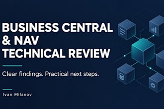 review your dynamics nav or business central technical issue