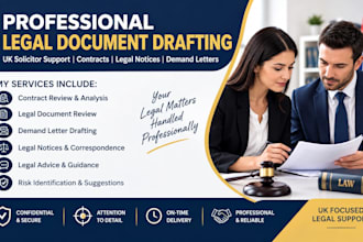draft demand letter, cease and desist, legal notice