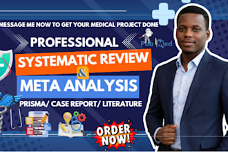 write medical manuscript, case report, systematic review, spss analysis, nclex