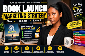 create an amazon KDP book launch strategy for authors and new releases