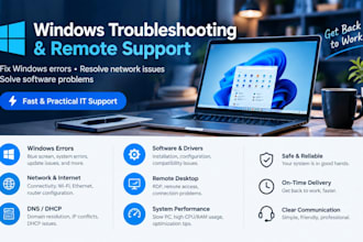 troubleshoot and fix windows PC and IT issues