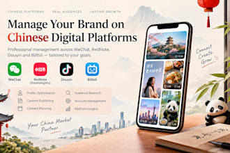 manage wechat xiaohongshu rednote douyin bilibili chinese social media marketer