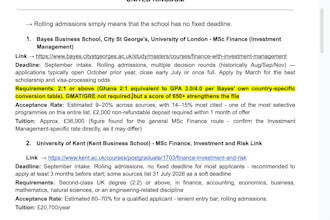 build your application strategy and schools shortlist in 72 hours