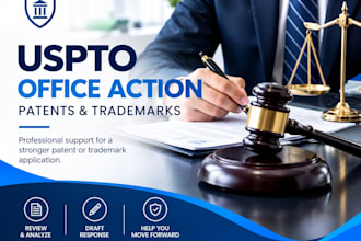 write legal uspto office action response for patents