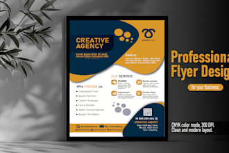 create a professional flyer design