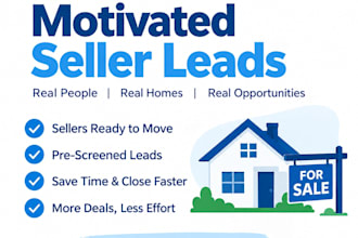 provide targeted motivated seller leads for real estate
