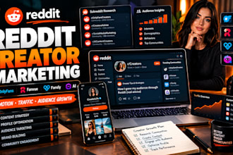 promote your onlyfans account, fanvue, ai model, fansly via reddit marketing