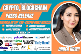 crypto press release, crypto press release distribution, crypto promotion PR