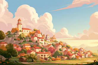 draw cartoon for character, monster, dragon