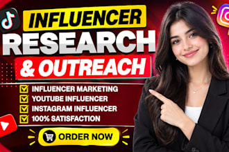 do micro influencer research and outreach for influencer marketing