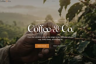 design a modern website