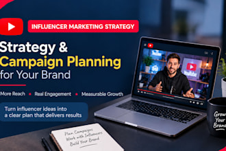 create an influencer marketing strategy and campaign plan