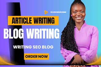 write blog post for articles and travels