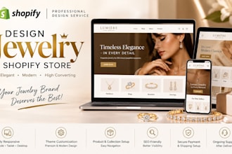 design jewelry shopify store jewelry website necklace store