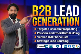 b2b lead generation and bulk linkedin prospecting