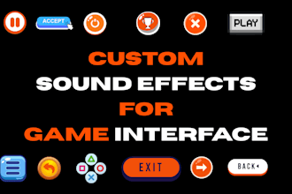 create custom sound effects for your game user interface