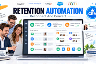 customer activation automation klaviyo activecampaign hubspot salesforce zoho
