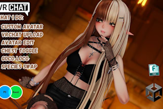 upload vrchat avatar, edit avatar, vrchat optimization, quest setup, unity fix