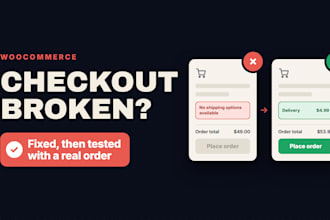 fix woocommerce checkout, payment and shipping issues