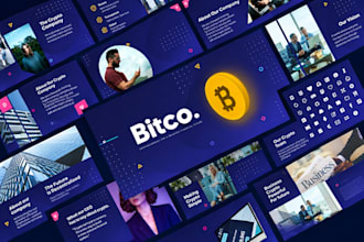 design crypto blockchain presentation web3 pitch deck investor fundraising deck