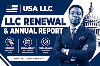 renew llc and annual report filing requirements