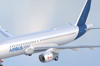 3d aircraft, airplane, interior and exterior models for flight training