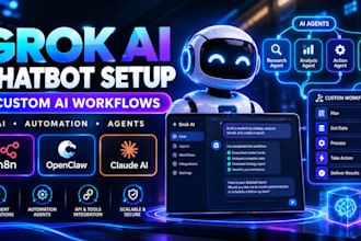 be your grok bot developer to do grok ai automation expert for your business