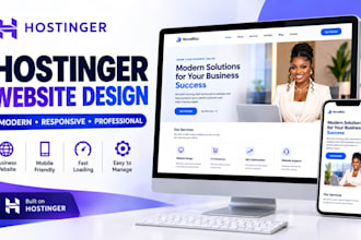 design hostinger website or redesign hostinger website