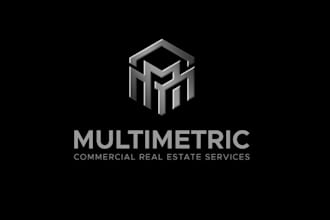 design a luxury commercial real estate brokerage logo