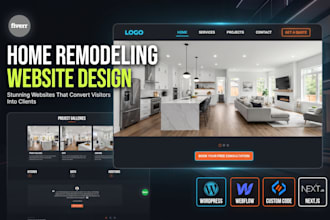 create home remodeling website