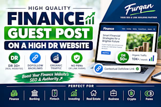 publish your finance guest post on a high DR website