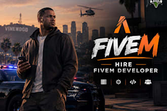 develop fivem server with qbcore esx scripts and fix bugs