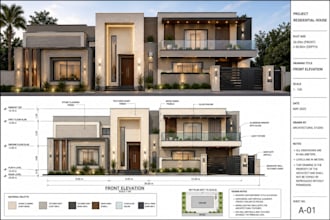 make  autocad 2d and 3d floor plan