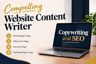 write compelling website content and copy