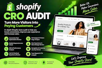 shopify cro audit, shopify audit to increase conversion rate, shopify audit